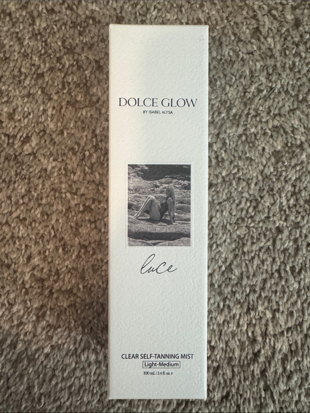 Luce Clear Self-Tanning Mist – Light-Medium (White)